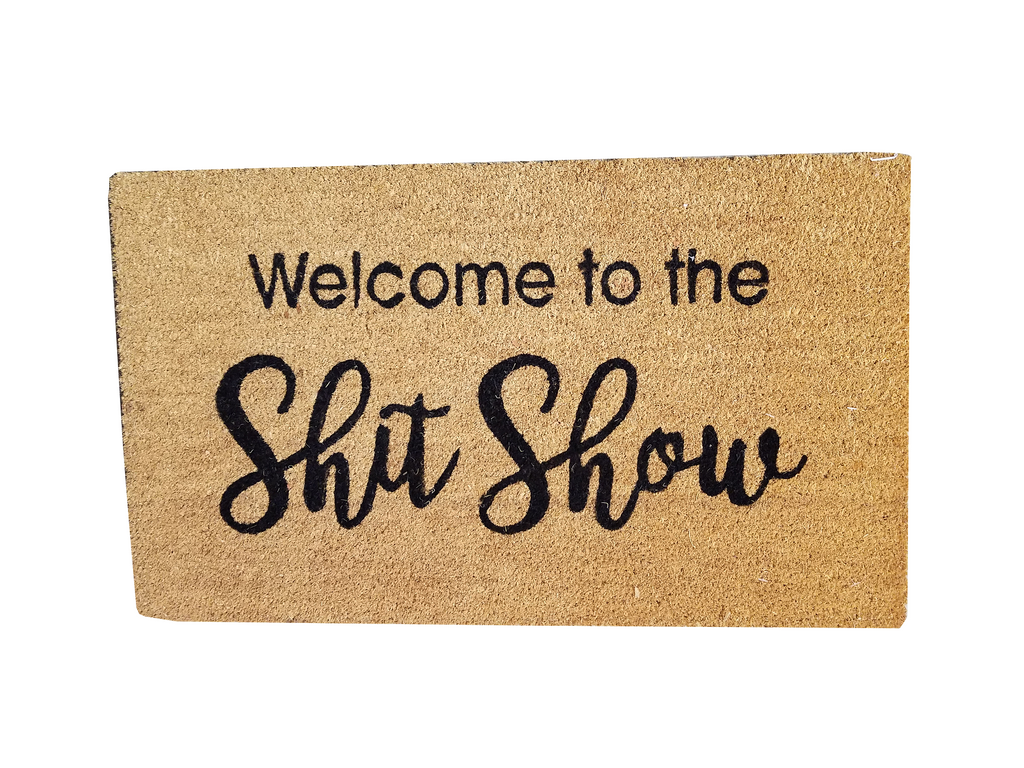 Natural Coir Fiber Coco Welcome Mat Indoor/Outdoor Doormat