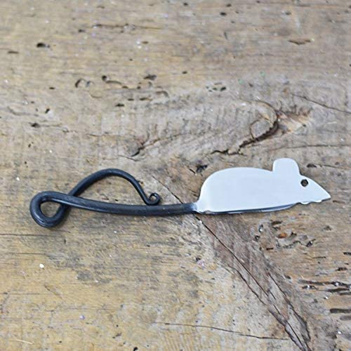 Mini Cutting Board with Mouse Cheese Knife Cheese Server Gift Set