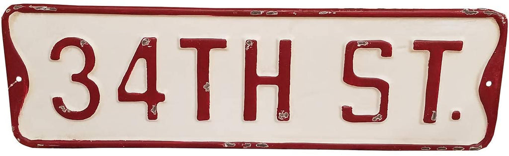 PD Home Vintage Street Sign