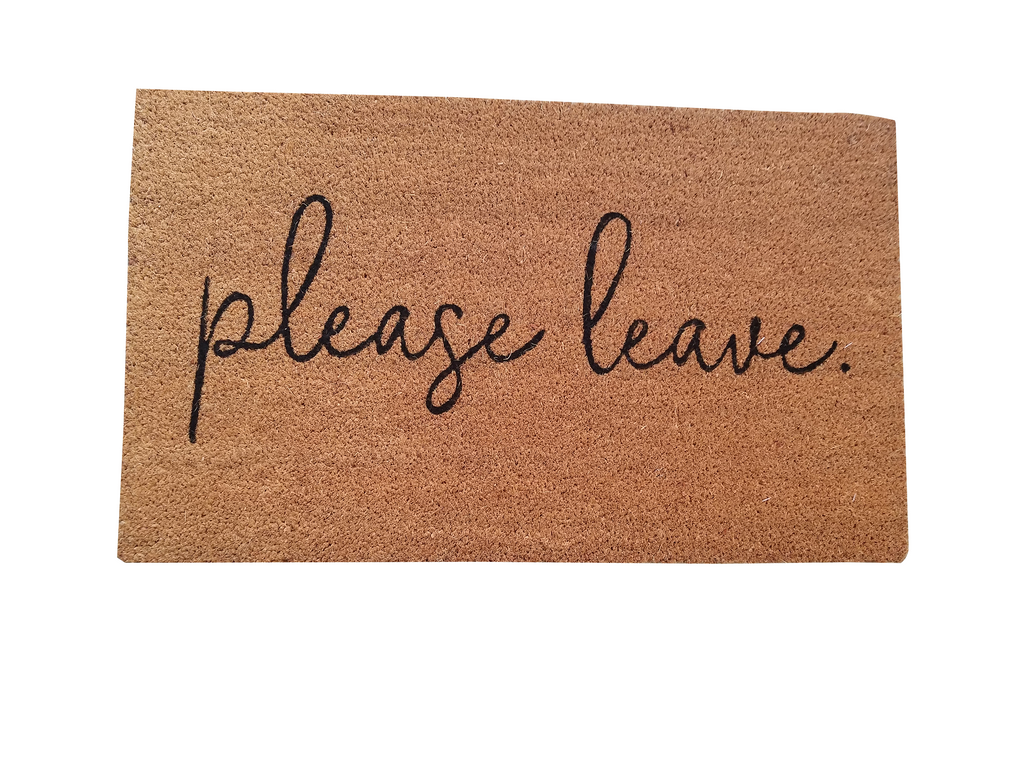 Natural Coir Fiber Coco Welcome Mat Indoor/Outdoor Doormat