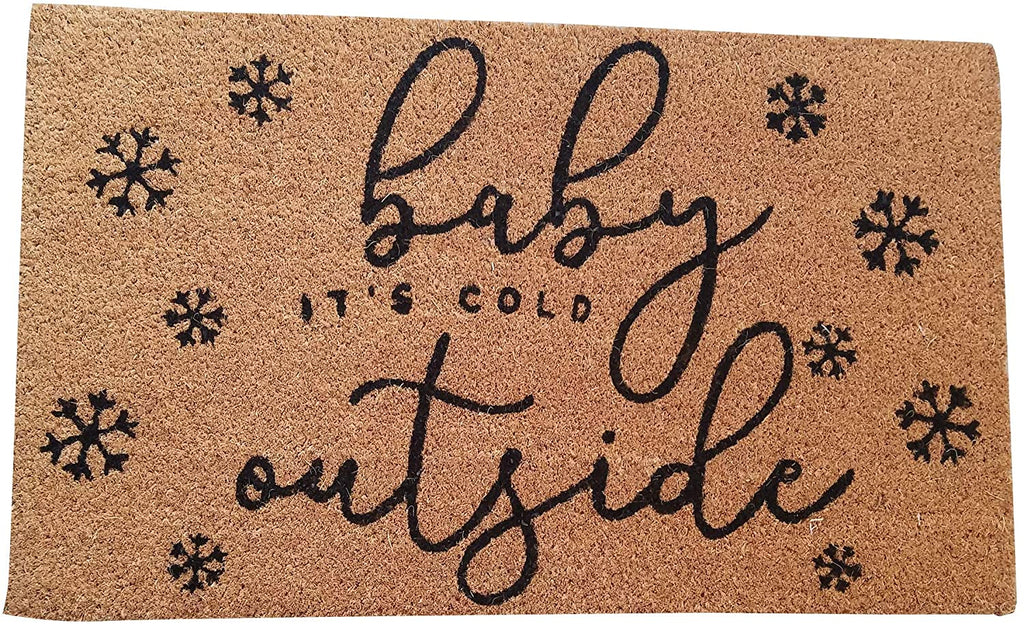 Natural Coir Fiber Coco Welcome Mat Indoor/Outdoor Doormat