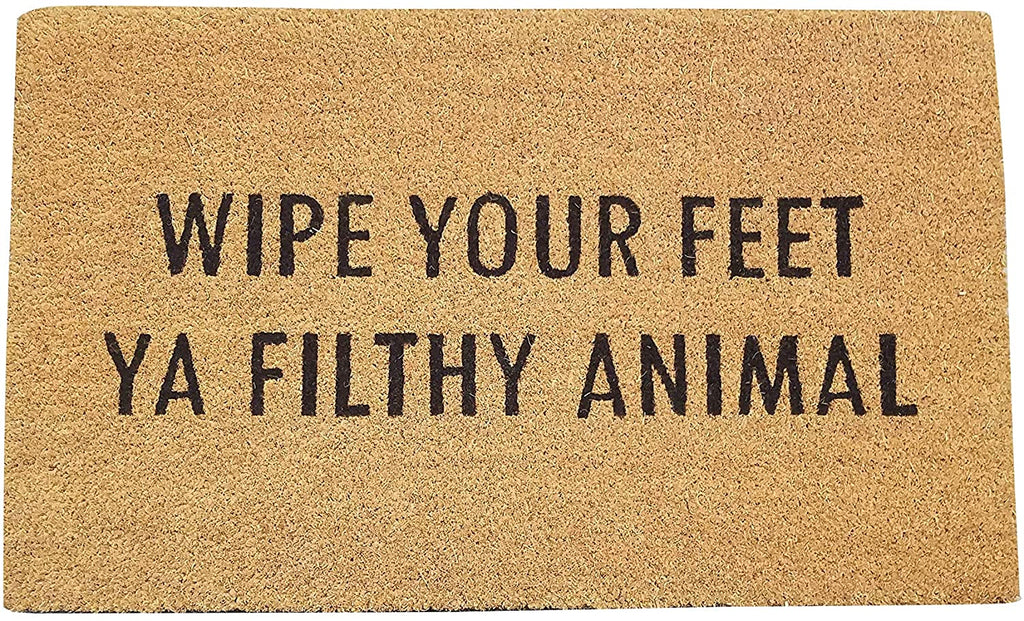 Natural Coir Fiber Coco Welcome Mat Indoor/Outdoor Doormat