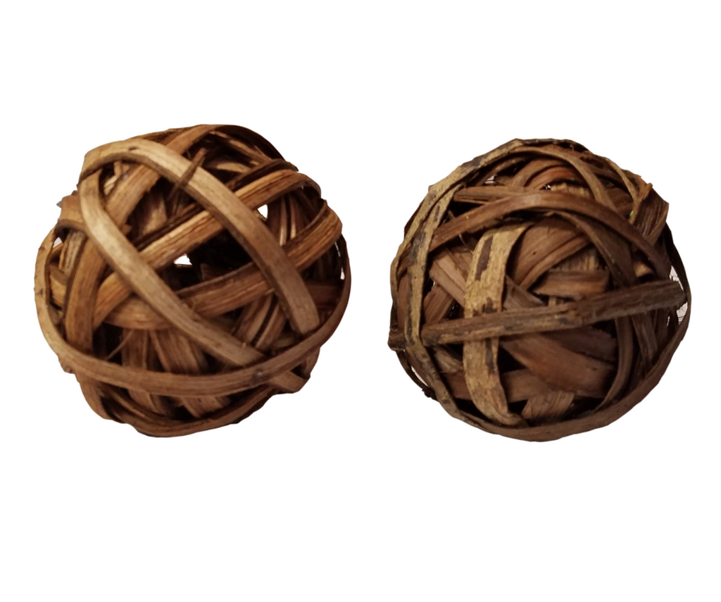 Rustic Decorative Ball Bowl Filler Wood Twig Bark Home Decor