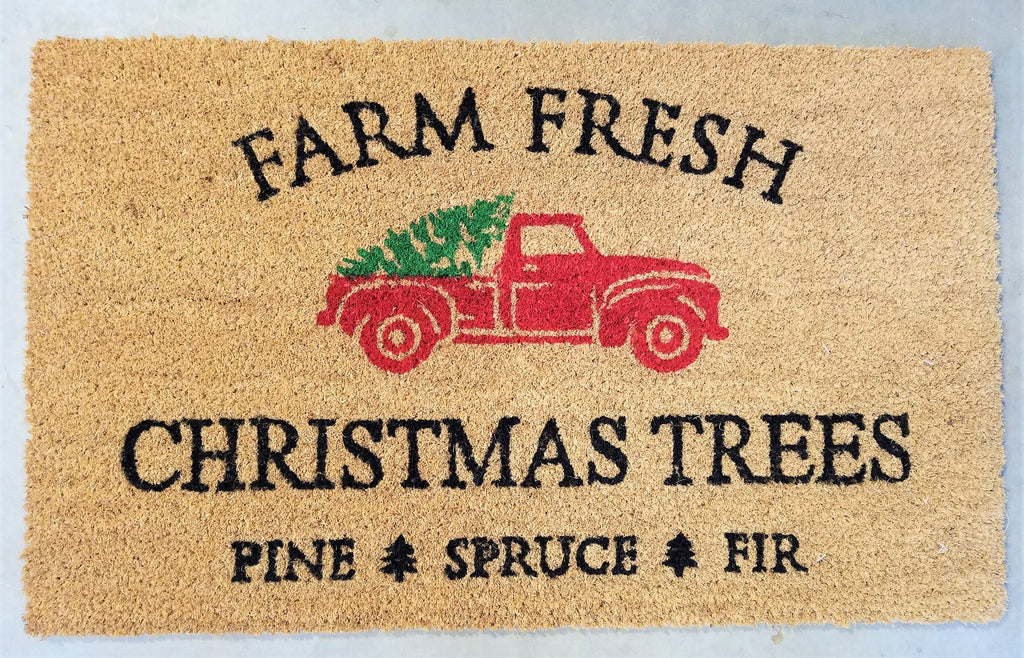 Natural Coir Fiber Coco Welcome Mat Indoor/Outdoor Doormat