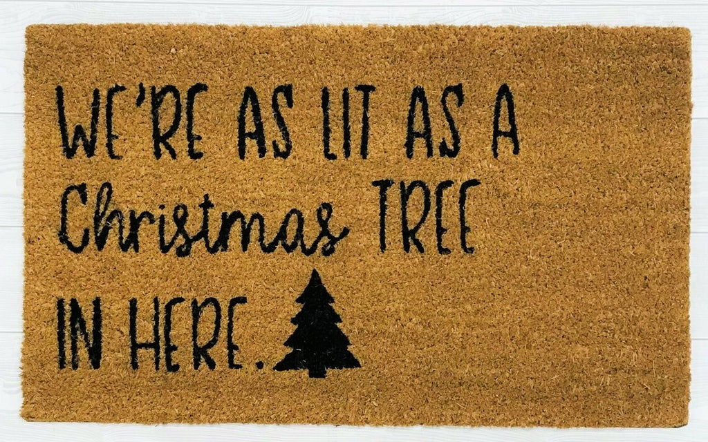 Natural Coir Fiber Coco Welcome Mat Indoor/Outdoor Doormat
