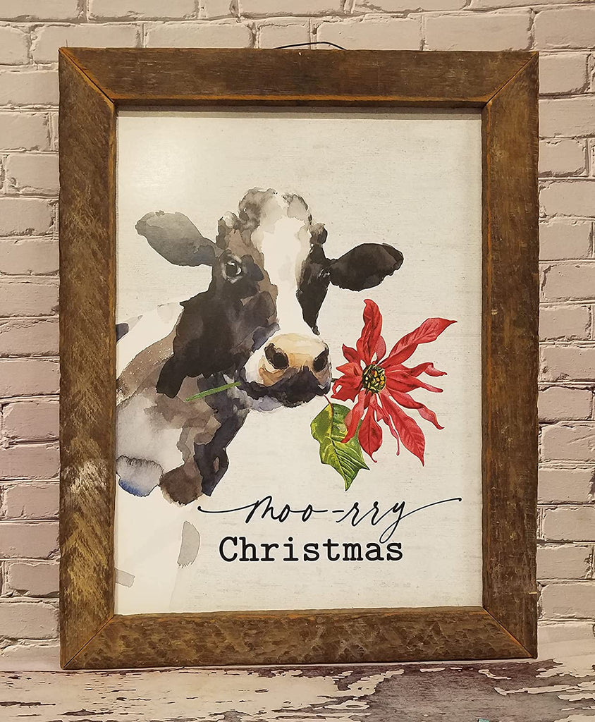 Funny Animal Christmas Signs Seasonal Holiday Wall Decor